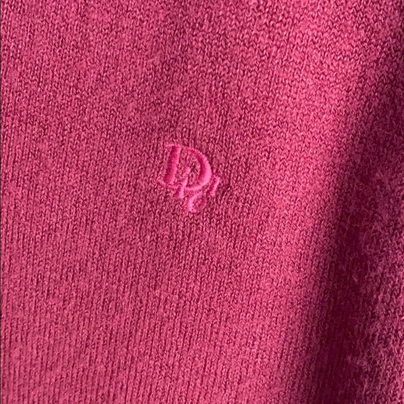 Vintage Christian Dior Vneck - Picture 4 of 15